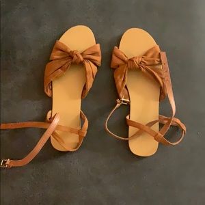 Brown cute sandal from forever 21